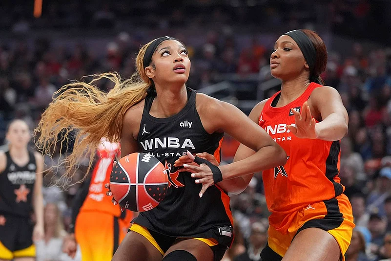 WNBA All-Star basketball game Team Clark vs Team Collier_Chicago Skys Angel Reese