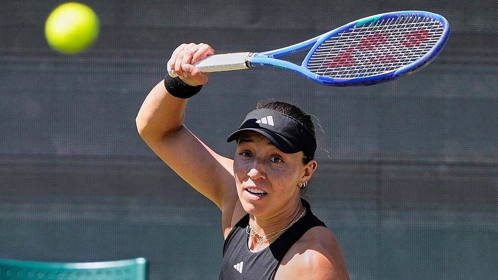 | Photo: AP/Michael Probst : Jessica Pegula will be the star attraction from the US women's draw.