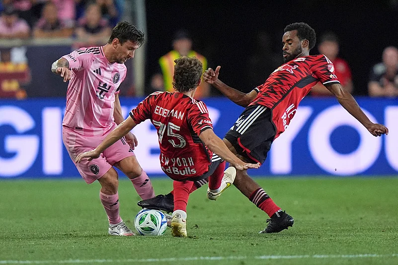 Major League Soccer MLS match Inter Miami vs New York Red Bulls_Lionel Messi