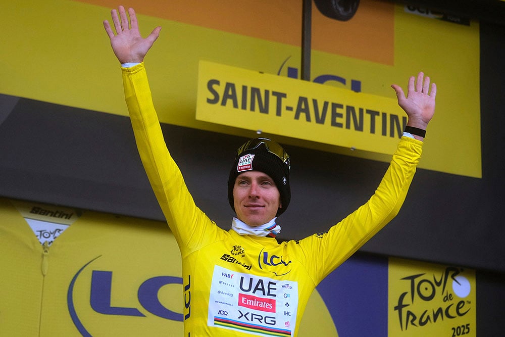 | Photo: AP/Mosa'ab Elshamy : Tour de France cycling race 2025: Stage 14