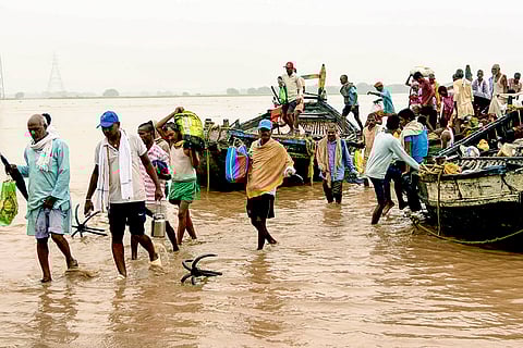 Ganga's water level rises in Patna