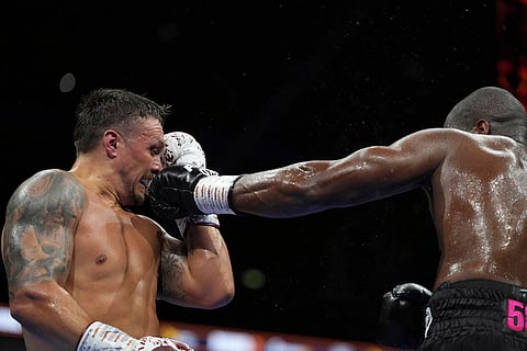 World heavyweight boxing title fight: Oleksandr Usyk vs Daniel Dubois