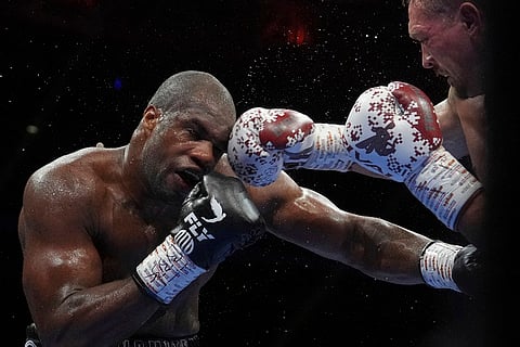 World heavyweight boxing title fight: Oleksandr Usyk vs Daniel Dubois