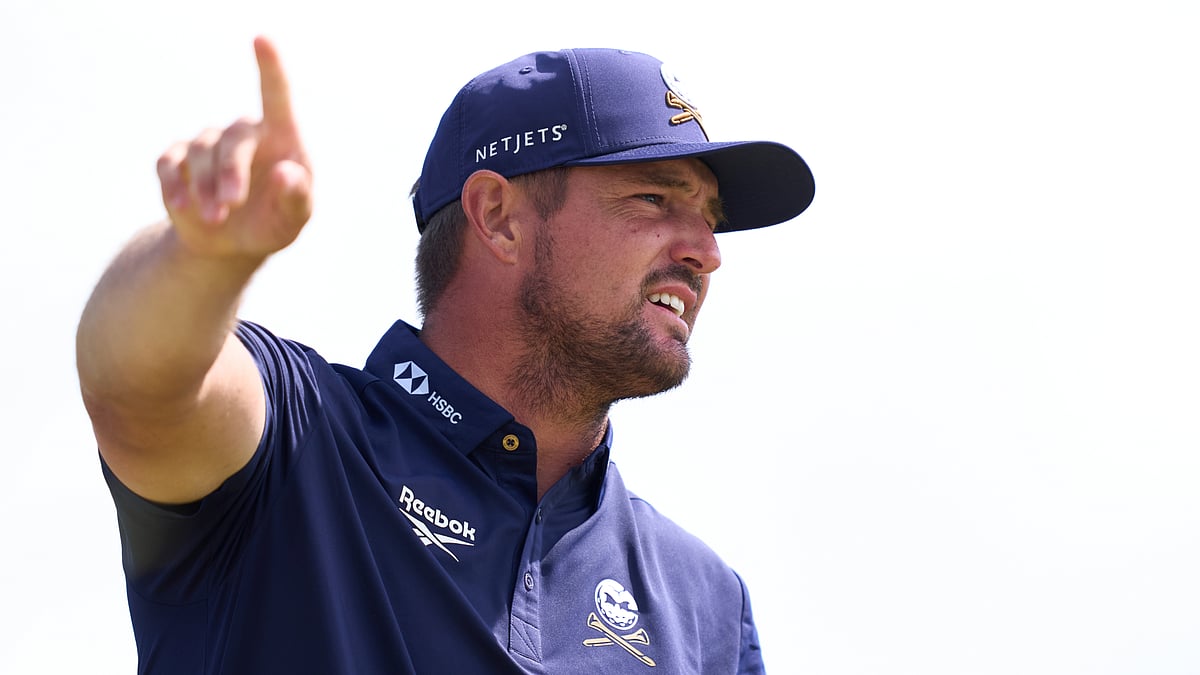 Bryson DeChambeau finished strongly at Royal Portrush