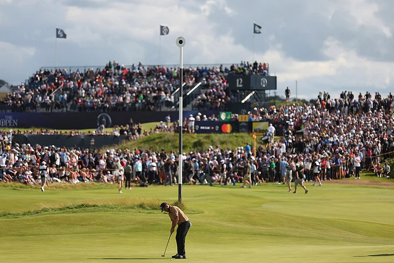 British Open golf championship Third round at the Royal Portrush Golf Club_Xander Schauffele