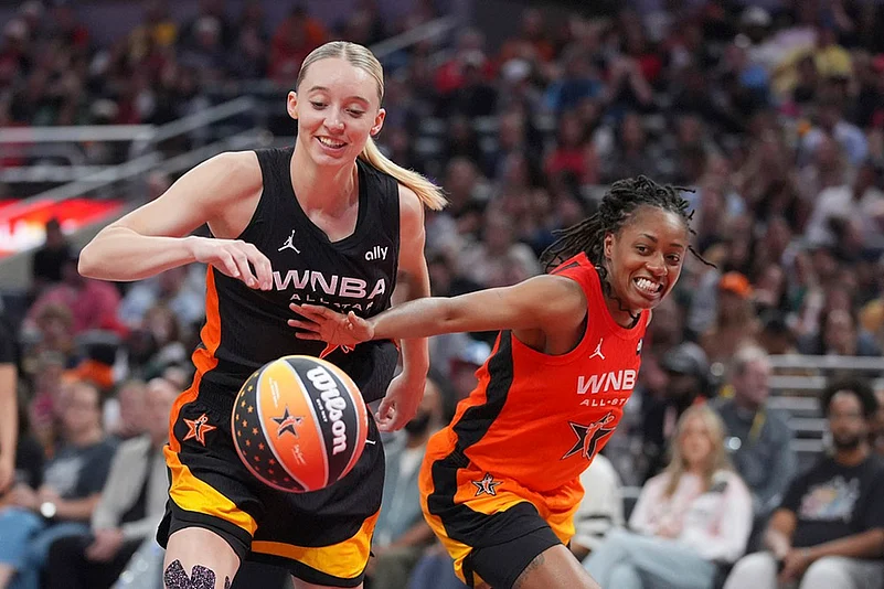 WNBA All-Star basketball game Team Clark vs Team Collier_Dallas Wings Paige Bueckers