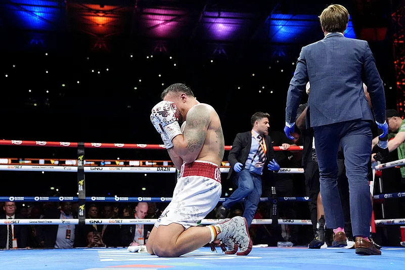 Britain world heavyweight boxing title fight Oleksandr Usyk vs Daniel Dubois Boxing photo: 3