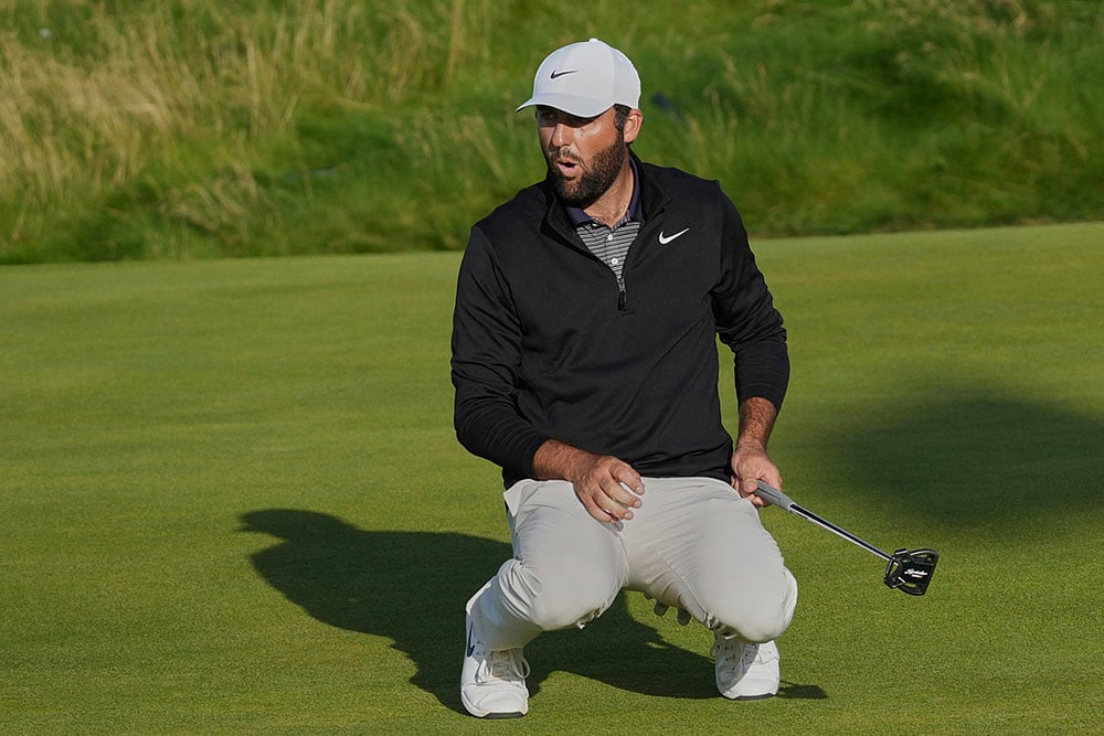 | Photo: AP/Jon Super : British Open golf 2025: Third round
