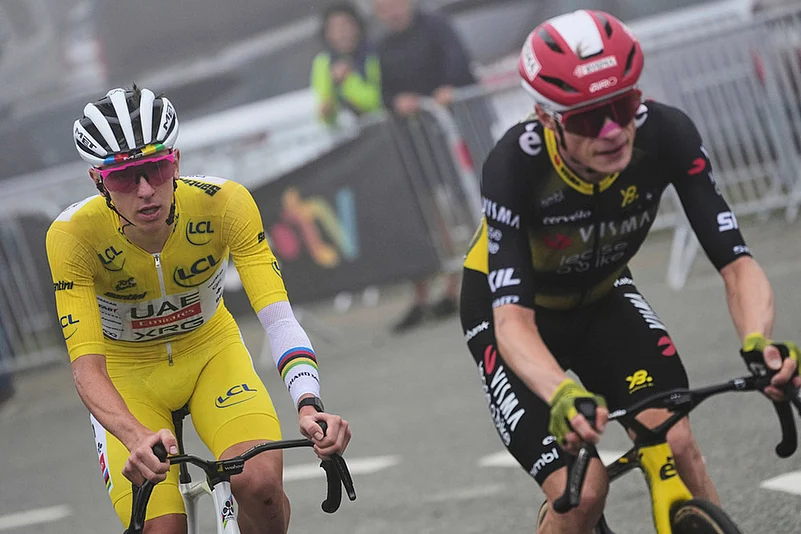 Tour de France cycling race Fourteenth stage photos: Denmarks Jonas Vingegaard