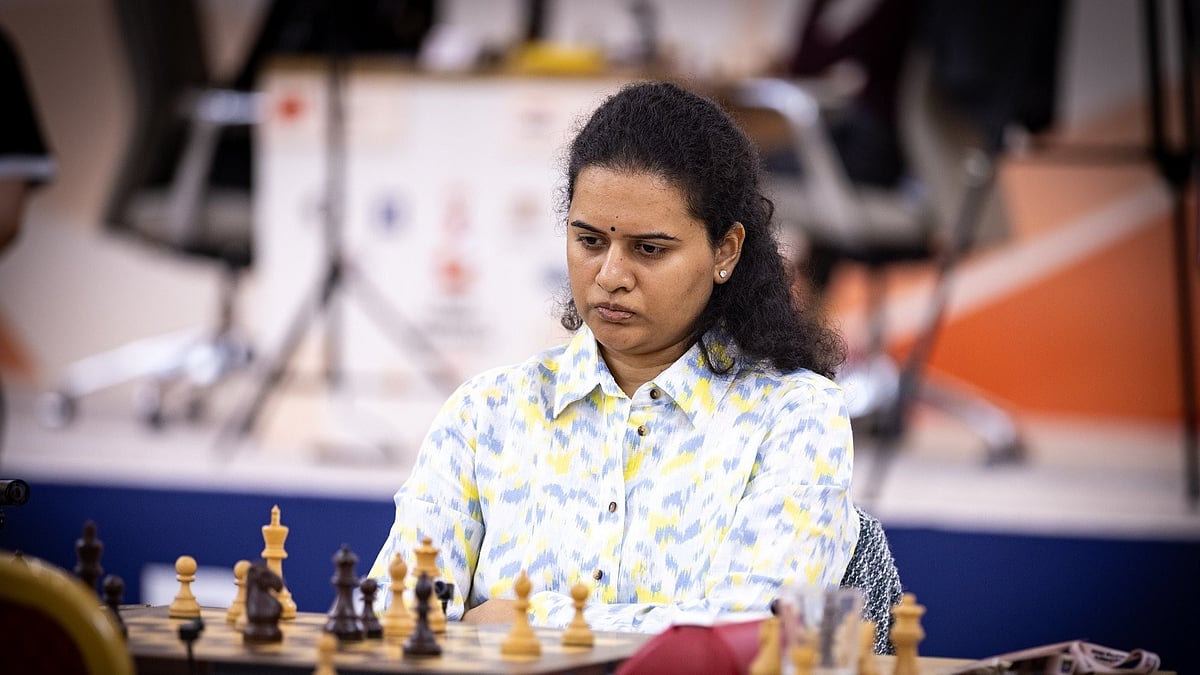 Photo: File : Indian Chess Grandmaster Koneru Humpy.