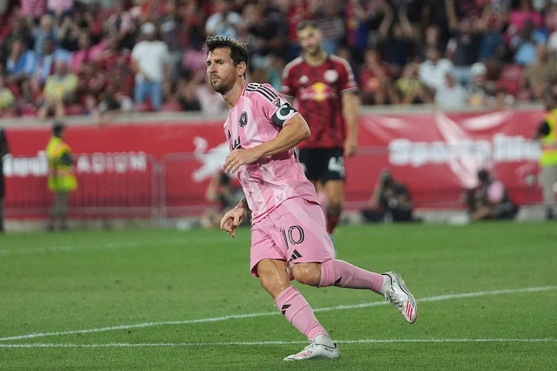 Major League Soccer MLS match Inter Miami vs New York Red Bulls_Lionel Messi