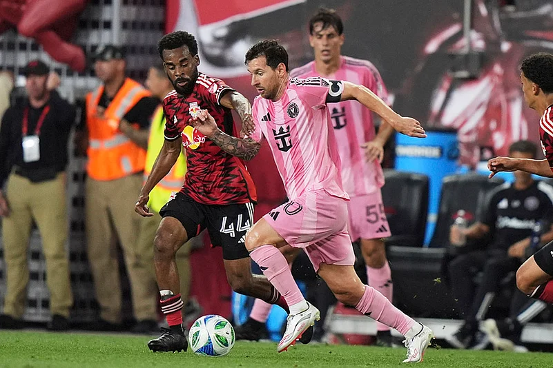 Major League Soccer MLS match Inter Miami vs New York Red Bulls_Lionel Messi