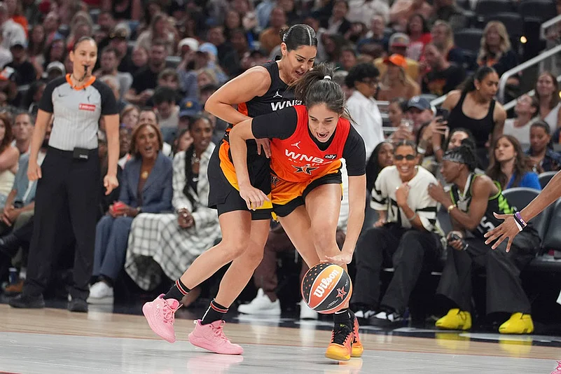 WNBA All-Star basketball game Team Clark vs Team Collier_Washington Mystics Sonia Citron