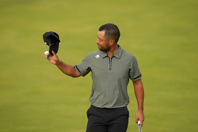 British Open golf championship Final round at Royal Portrush Golf Club_Xander Schauffele