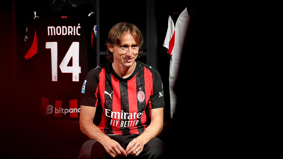 AC Milan's Luka Modric