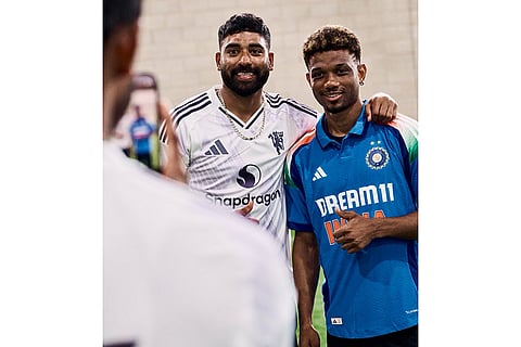 Manchester United X Team India Collab