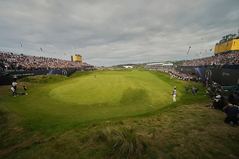 British Open golf championship Final round at Royal Portrush Golf Club_Rory McIlroy