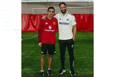 Manchester United X Team India Collab