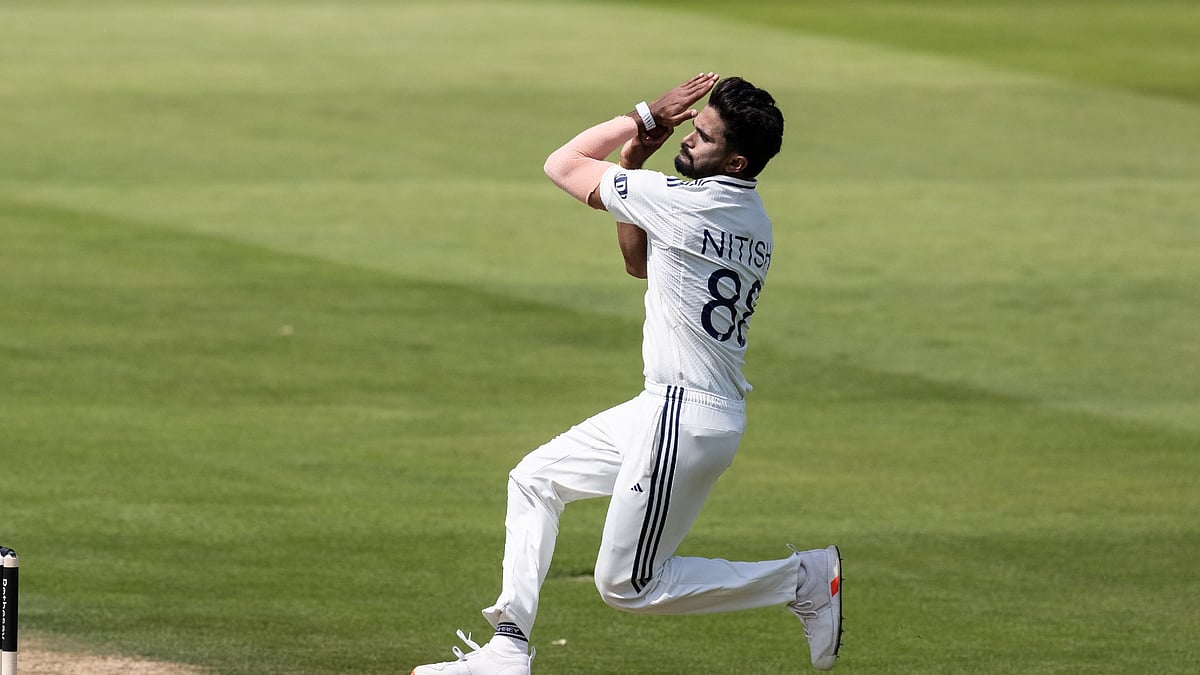 India's Nitish Kumar Reddy