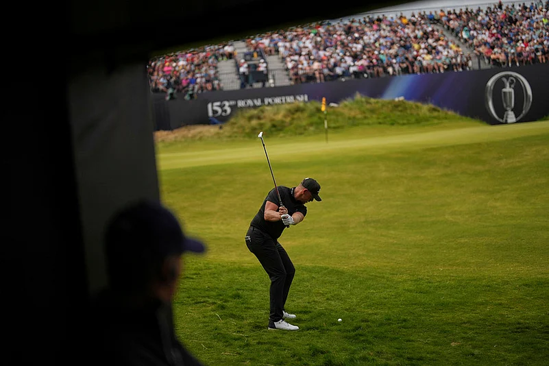 British Open golf championship Final round at Royal Portrush Golf Club_Matt Wallace of England