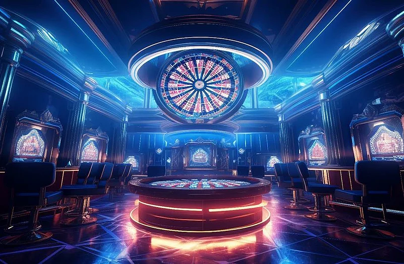 Neo roulette casino interior