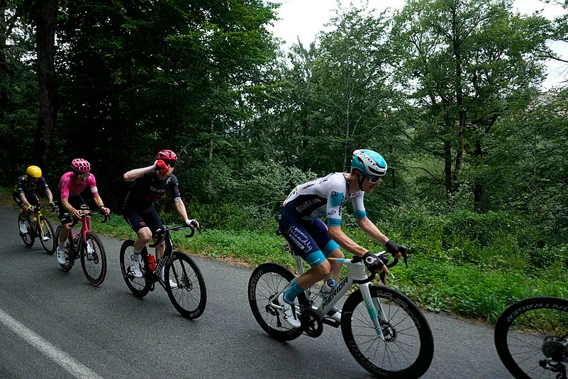 Tour de France cycling race Fifteenth stage photos: Slovenias Matej Mohoric