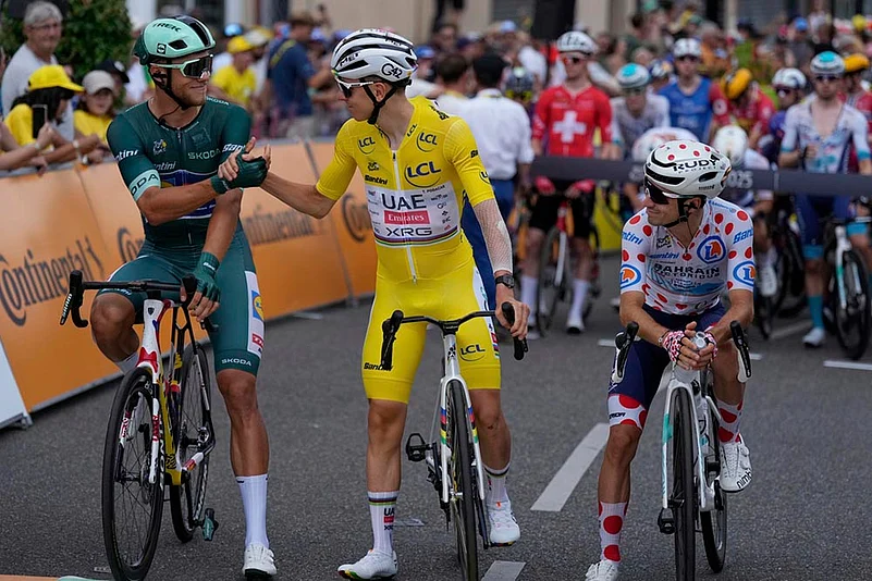 Tour de France cycling race Fifteenth stage photos: Italys Jonathan Milan