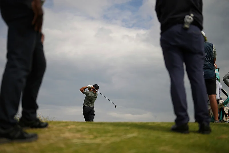 British Open golf championship Final round at Royal Portrush Golf Club_Xander Schauffele
