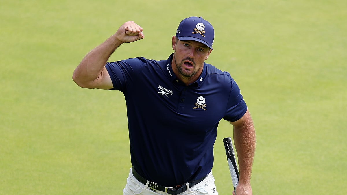 Bryson DeChambeau at The Open.