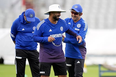 India Vs England 4th Test: India practice