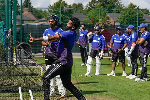 India Vs England 4th Test: India practice