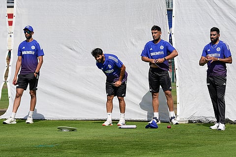 India Vs England 4th Test: India practice