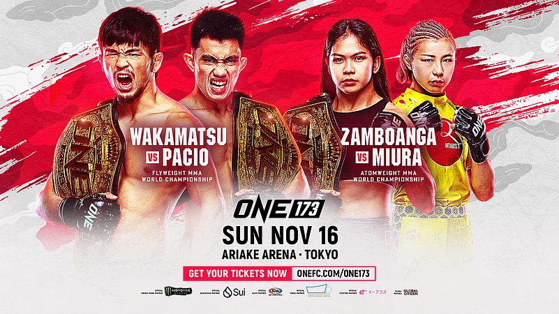 ONE 173 Fight Card