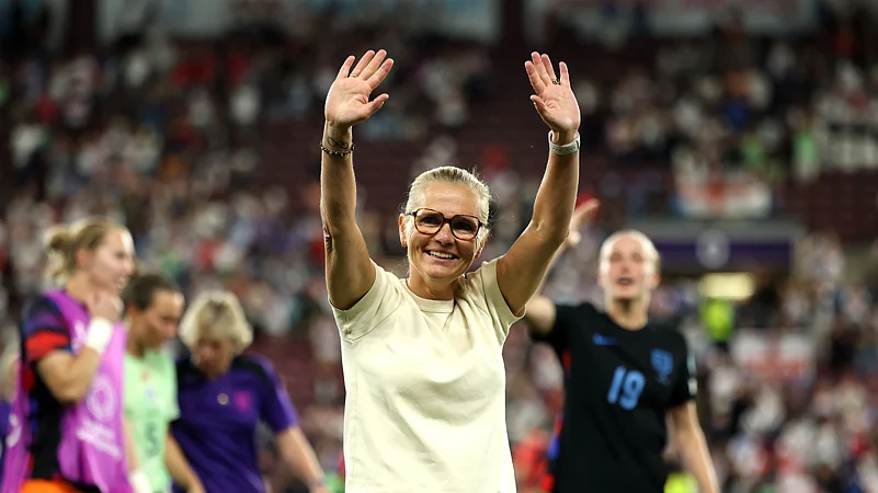 England boss Sarina Wiegman