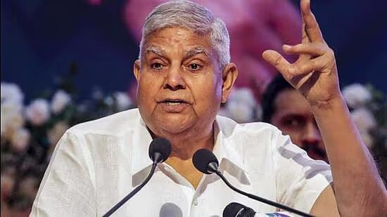 Vice-President Jagdeep Dhankhar - PTI