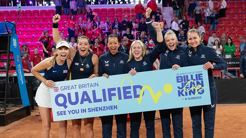 Billie Jean King qualifiers Great Britain