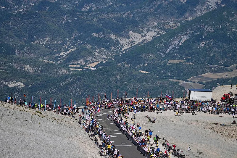 Tour de France cycling race 2025 Sixteenth stage photos: Lunar landscape of the Mont Ventoux