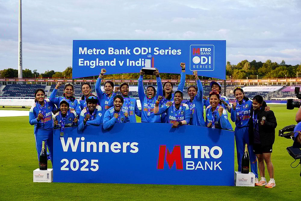 | Photo: Owen Humphreys/PA via AP : India Women vs England Women 3rd ODI