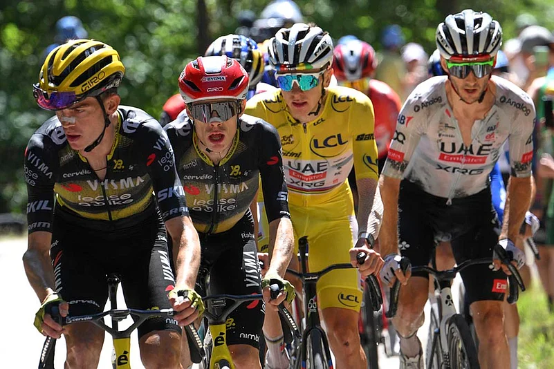 Tour de France cycling race 2025 Sixteenth stage photos: Sepp Kuss of the U.S.