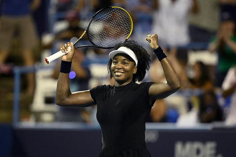Washington tennis: Citi Open tennis tournament Venus Williams vs Peyton Stearns_3