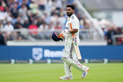 Rishabh Pant England vs India 2025 4th Test-Day 2