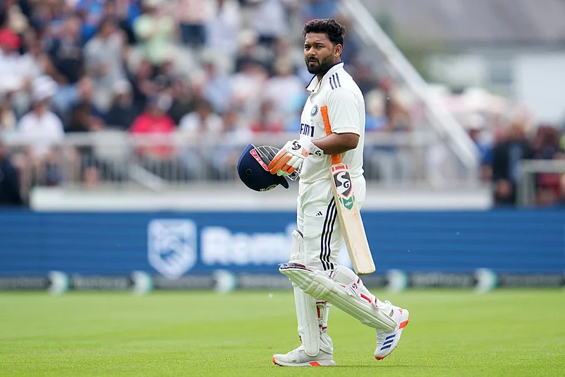 Rishabh Pant India vs England 2025 4th Test-Day 2