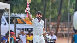 Photo: File : Tamil Nadu cricketer Narayan Jagadeesan.