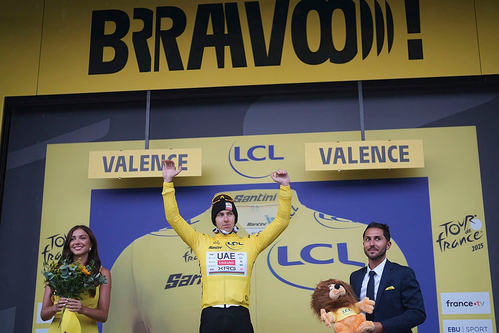 | Photo: AP/Thibault Camus : Tour De France Cycling Race: Stage 17