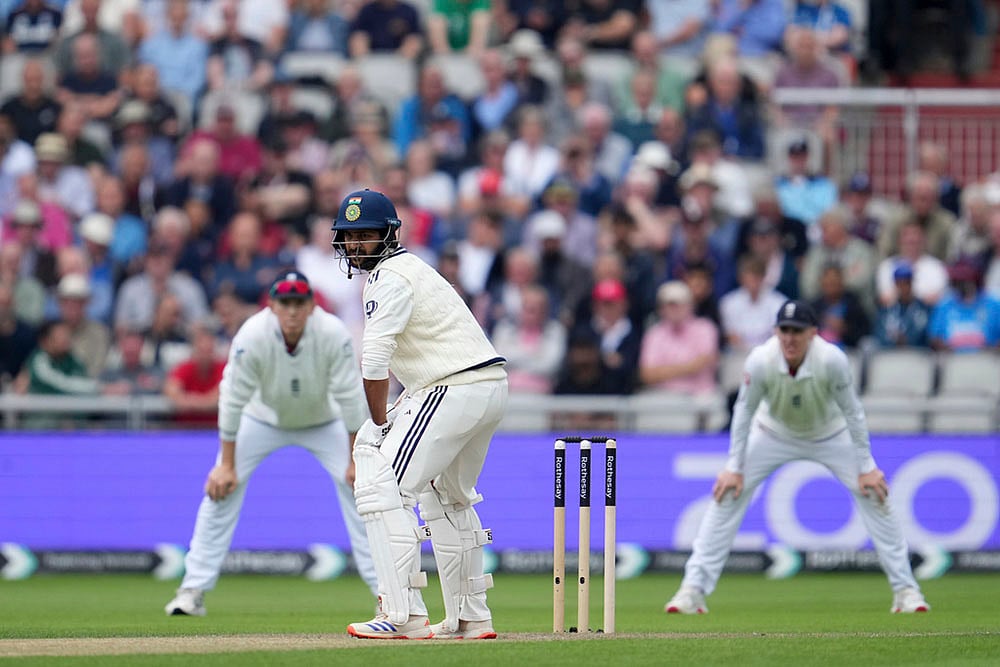 | Photo: AP/Jon Super : India vs England, 4th Test Day 2