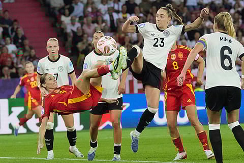 Euro 2025 Spain Germany Soccer