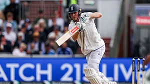 Zak Crawley registered his best score of England's series against India on Thursday.