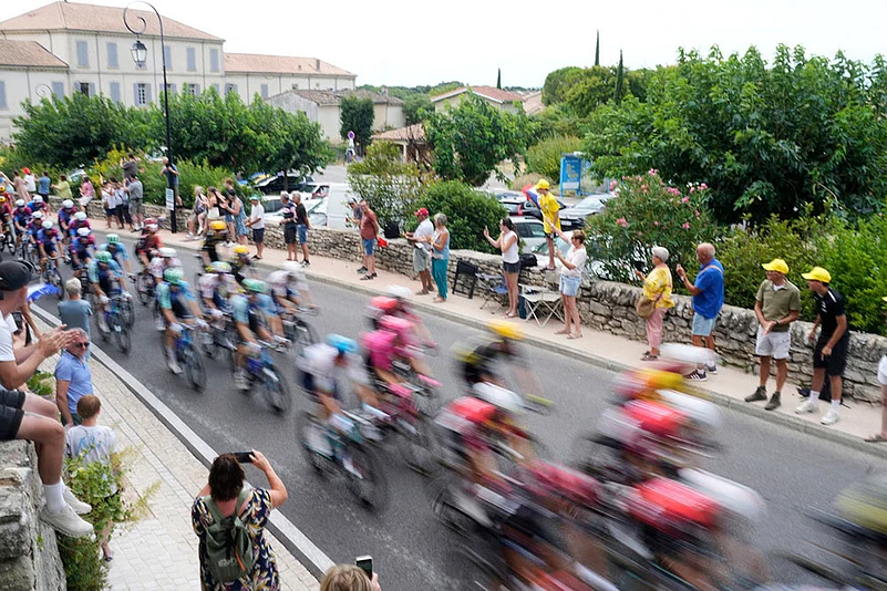 Tour De France 2025 Cycling Race seventeenth stage in Valence photos: 4