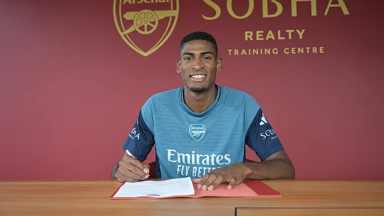 Cristhian Mosquera has signed for Arsenal. - File