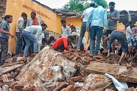 4 students dead as school building collapses